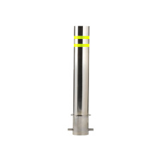 stainless steel roadway safety bollard road bollard traffic bollard